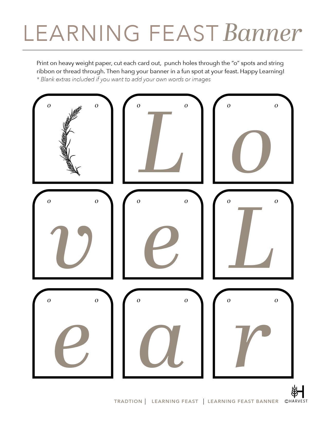 The Learning Feast